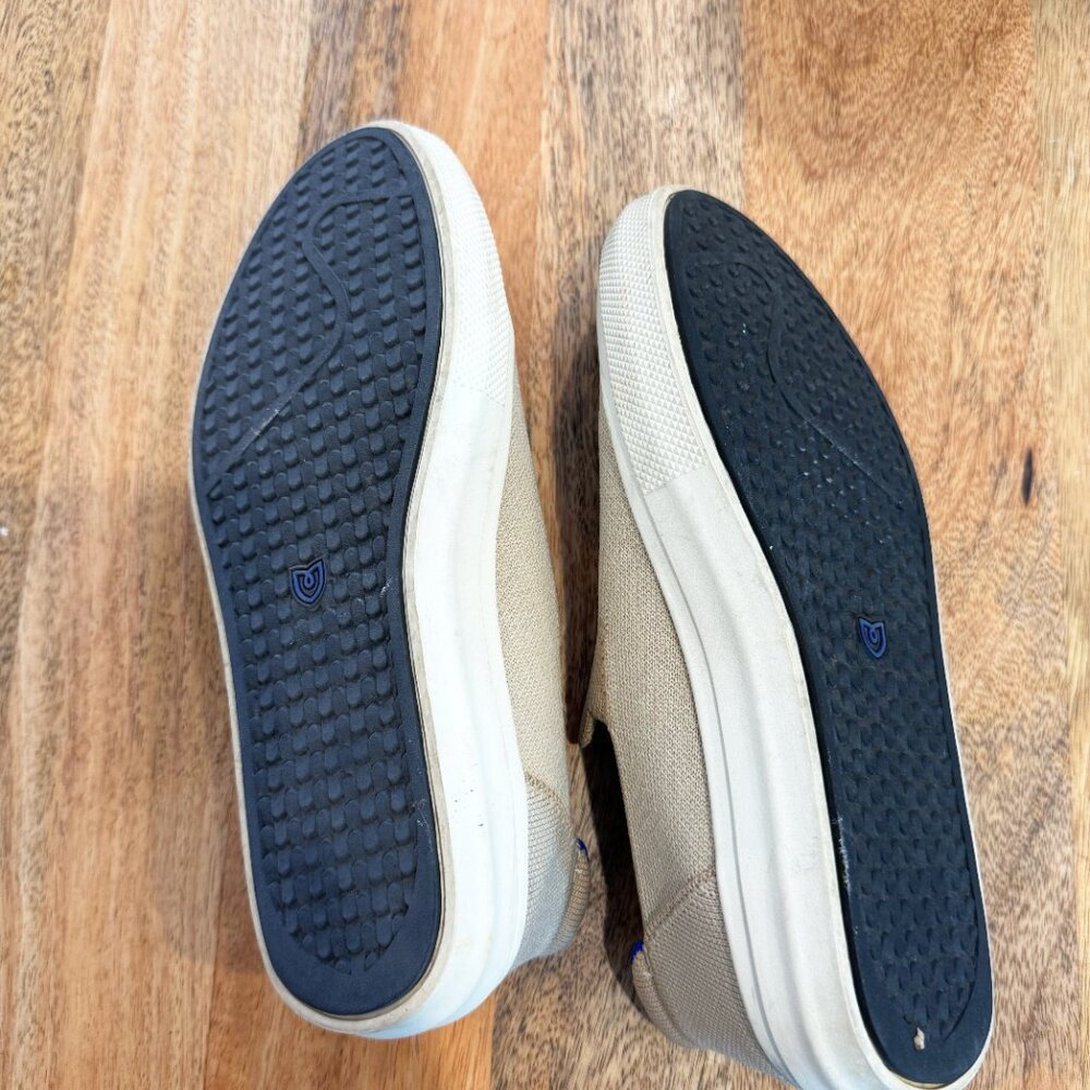 Rothy The Original Slip On Sneaker in Sand Size 8 - Picture 5 of 10